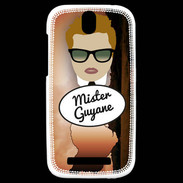 Coque HTC One SV Mister Guyane Roux