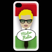 Coque iPhone 4 / iPhone 4S Mister Italie Blond
