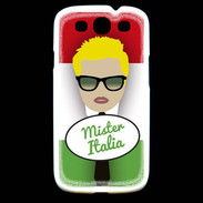 Coque Samsung Galaxy S3 Mister Italie Blond