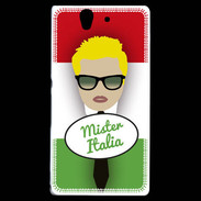 Coque Sony Xperia Z Mister Italie Blond