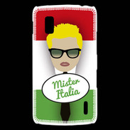 Coque LG Nexus 4 Mister Italie Blond