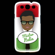Coque Samsung Galaxy S3 Mister Italie Black