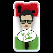 Coque Samsung ACE S5830 Mister Italie Brun