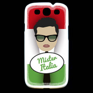 Coque Samsung Galaxy S3 Mister Italie Brun