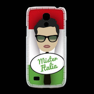 Coque Samsung Galaxy S4mini Mister Italie Brun
