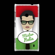 Coque Nokia Lumia 520 Mister Italie Brun