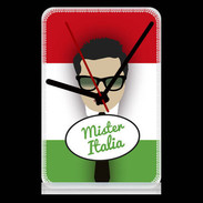 Pendule de bureau Mister Italie Brun