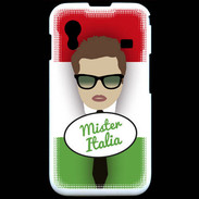 Coque Samsung ACE S5830 Mister Italie Chatain