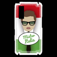 Coque Samsung Player One Mister Italie Chatain