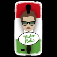 Coque Samsung Galaxy S4 Mister Italie Chatain