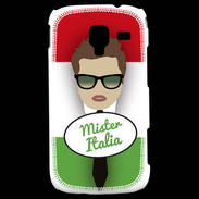 Coque Samsung Galaxy Ace 2 Mister Italie Chatain