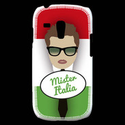 Coque Samsung Galaxy S3 Mini Mister Italie Chatain