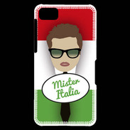Coque Blackberry Z10 Mister Italie Chatain