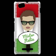Coque Sony Xperia M Mister Italie Chatain