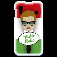 Coque Samsung ACE S5830 Mister Italie Roux
