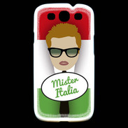 Coque Samsung Galaxy S3 Mister Italie Roux