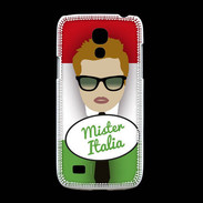 Coque Samsung Galaxy S4mini Mister Italie Roux