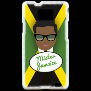 Coque Samsung Galaxy S2 Mister Jamaica Black