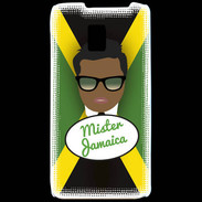 Coque LG P990 Mister Jamaica Black