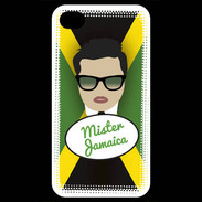 Coque iPhone 4 / iPhone 4S Mister Jamaica Brun
