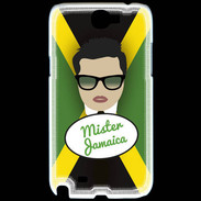 Coque Samsung Galaxy Note 2 Mister Jamaica Brun