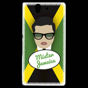 Coque Sony Xperia Z Mister Jamaica Brun