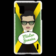 Coque LG Optimus G Mister Jamaica Brun