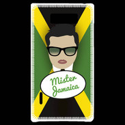 Coque LG Optimus L7 Mister Jamaica Brun