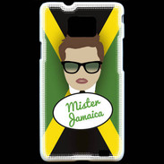 Coque Samsung Galaxy S2 Mister Jamaica Chatain