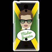 Coque Sony Xperia T Mister Jamaica Chatain