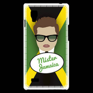 Coque LG Optimus L9 Mister Jamaica Chatain