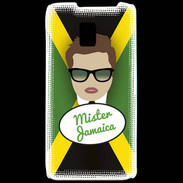 Coque LG P990 Mister Jamaica Chatain