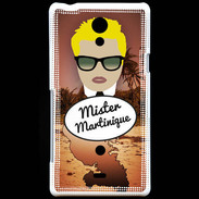 Coque Sony Xperia T Mister Martinique Blond