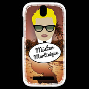 Coque HTC One SV Mister Martinique Blond