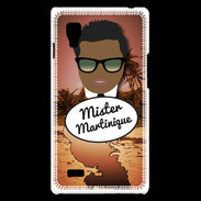 Coque LG Optimus L9 Mister Martinique Black