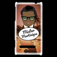 Coque HTC Windows Phone 8S Mister Martinique Black