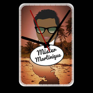 Grande pendule murale Mister Martinique Black