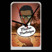 Pendule de bureau Mister Martinique Black