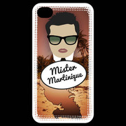 Coque iPhone 4 / iPhone 4S Mister Martinique Brun