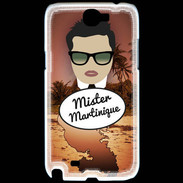 Coque Samsung Galaxy Note 2 Mister Martinique Brun