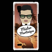 Coque LG Optimus L9 Mister Martinique Brun