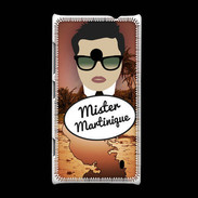 Coque Nokia Lumia 520 Mister Martinique Brun