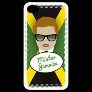 Coque iPhone 4 / iPhone 4S Mister Jamaica Roux