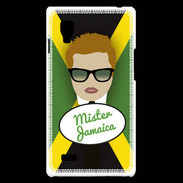 Coque LG Optimus L9 Mister Jamaica Roux
