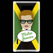 Coque LG Optimus L7 Mister Jamaica Roux