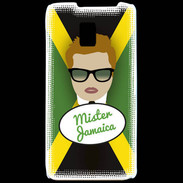 Coque LG P990 Mister Jamaica Roux