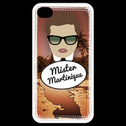 Coque iPhone 4 / iPhone 4S Mister Martinique Chatain