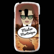 Coque Samsung Galaxy S3 Mini Mister Martinique Chatain