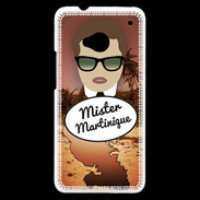 Coque HTC One Mister Martinique Chatain