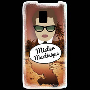 Coque LG P990 Mister Martinique Chatain
